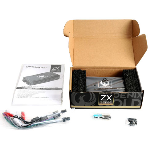 Phoenix Gold ZXM500.4i Class-D 4 Channel Mini Amplifier